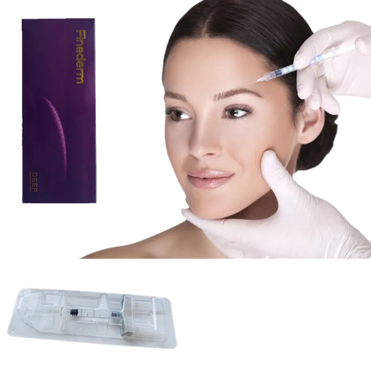 

High quality hyaluronic acid injectable deep dermal filler 1ml, Transparent