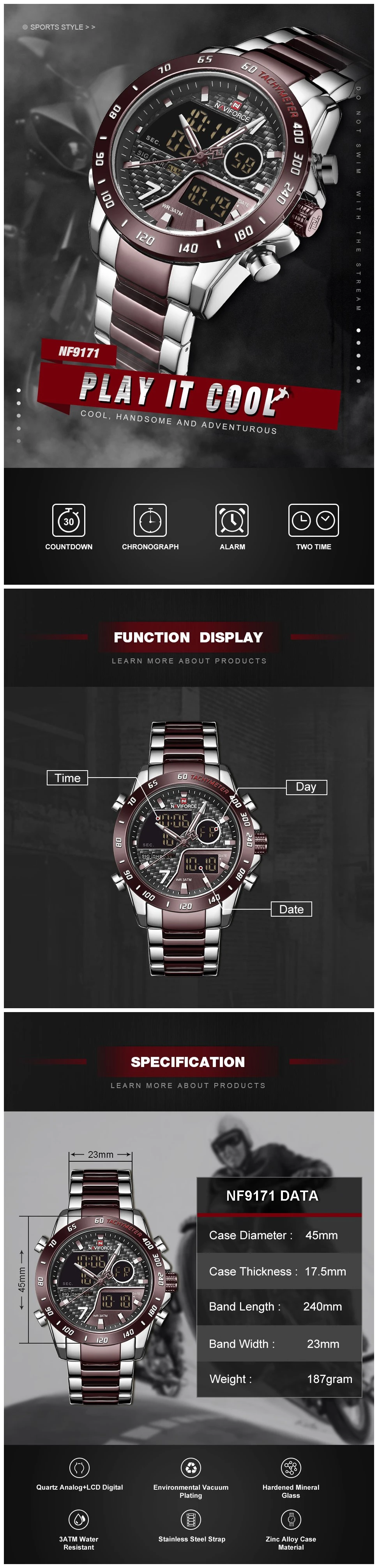 naviforce watch men