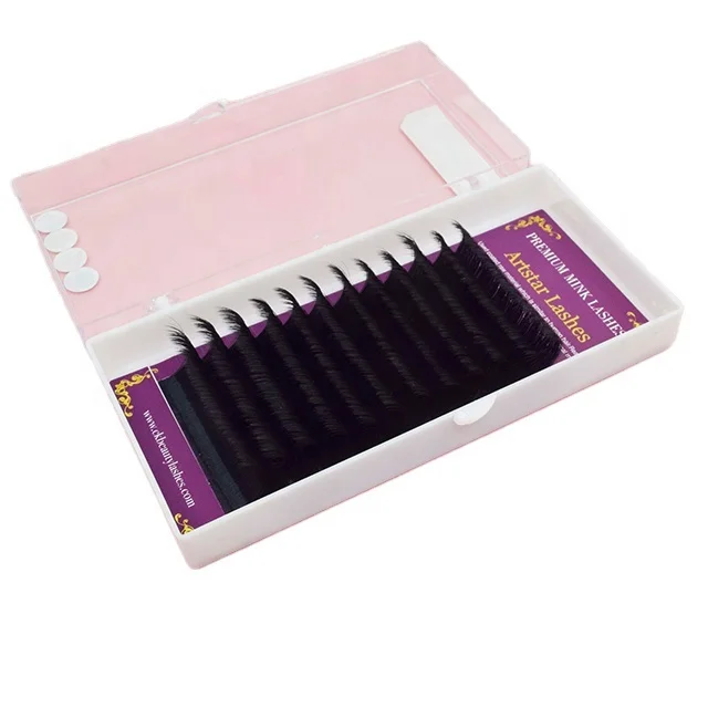 

Artstar Lash 2021 High Quality Low Price Fast Delivery Eyelash Extension Volume/Classic Eyelashes For Beauty Salon, Black