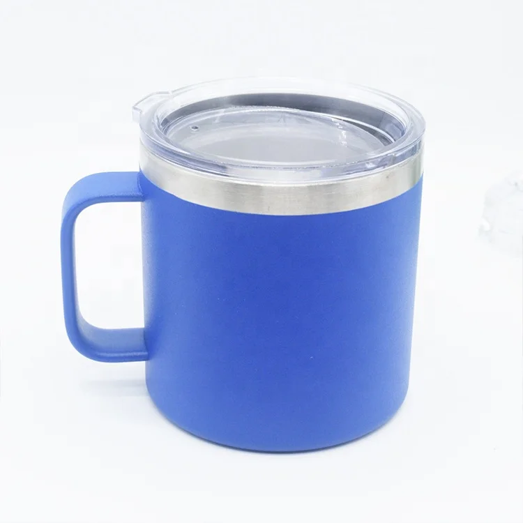 

OEM Custom 14OZ 400ML With Lid Stainless Steel Tumbler Cups Botellas De Agua Caneca Custom With Handle Double Wall Christmas Mug, Customized color