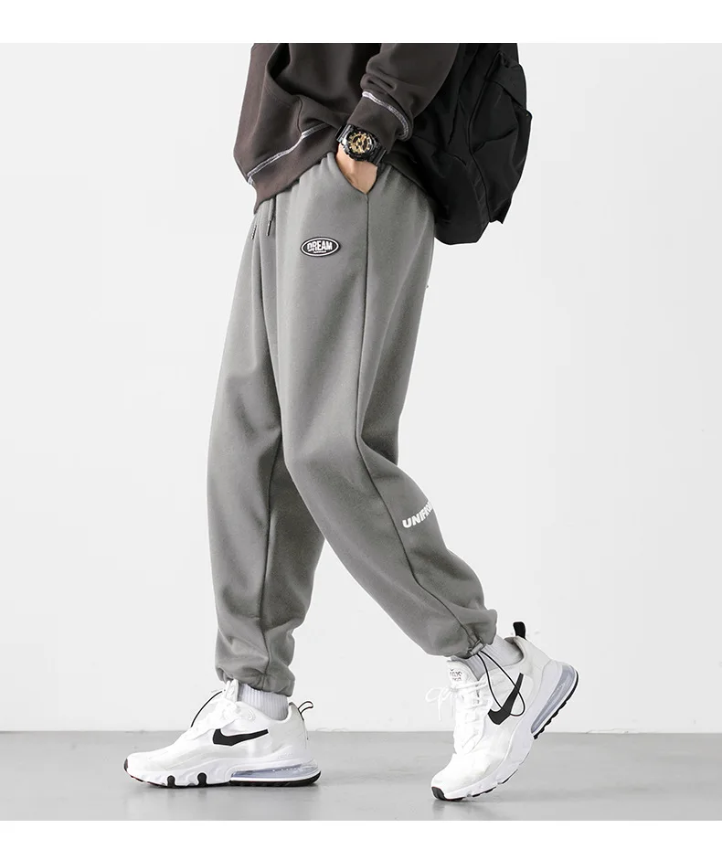 

Men's casual pants men's loose sport print drawstring Leggings gym pants joggers