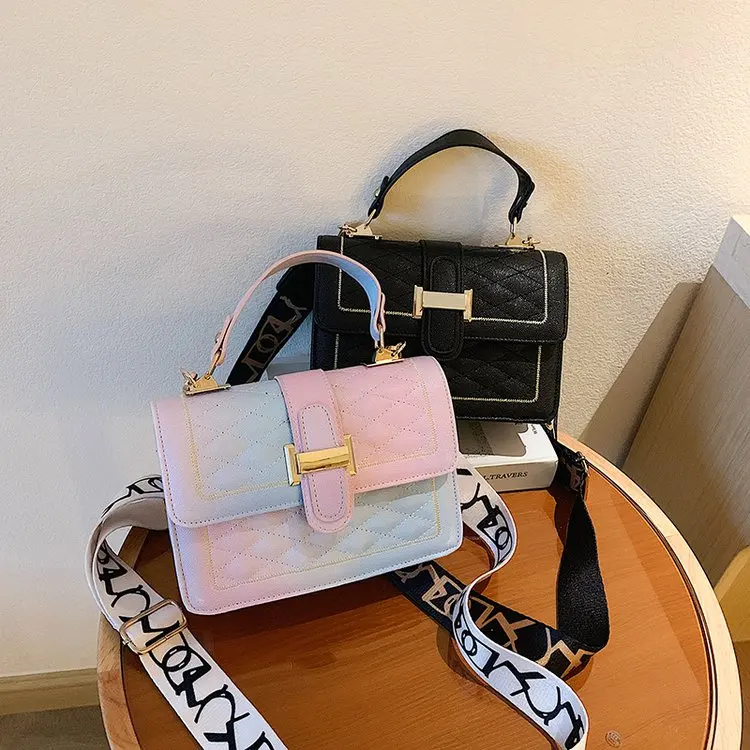 

Fashion Handbags Summer 2020 Colorful Pu Leather Top Quality Women Crossbody Purse Fall Handbags Women, 2 colors