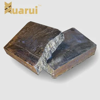
High Purity 99.99 Bismuth metal ingot ingot bismuth for refrigerating element 