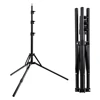 Russia Free Shipping FOSOTO 1/4 Screw portable Head Tripod Light Stand For Photo Studio Photographic Lighting