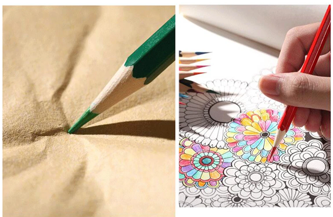 
72 unique colors (no repetition) art painting water-soluble colored pencil 