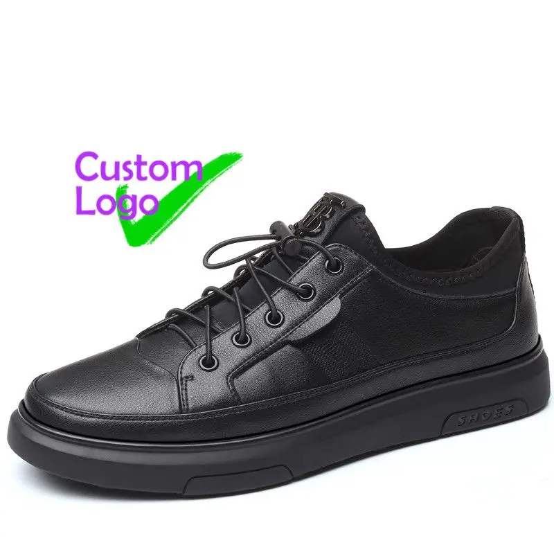 

Lace up Leather Shoe Manufacturer Suelas Planas Real Gents Zapato De Cuero Alta Calidad Colegios Easy Russia Men Casual Leather