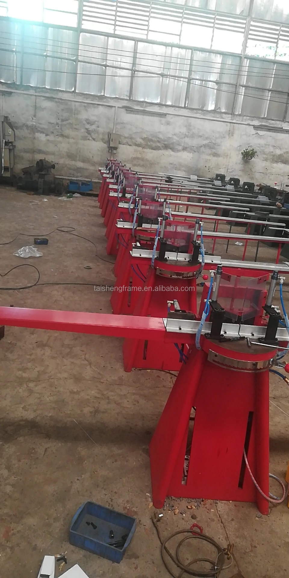 Tsj11p Pneumatic Frame Cutting Machine Angle Frame Cutter New Design