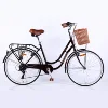 China popular street 24 inch women city bike, cheap uility bicycle export to Europe
