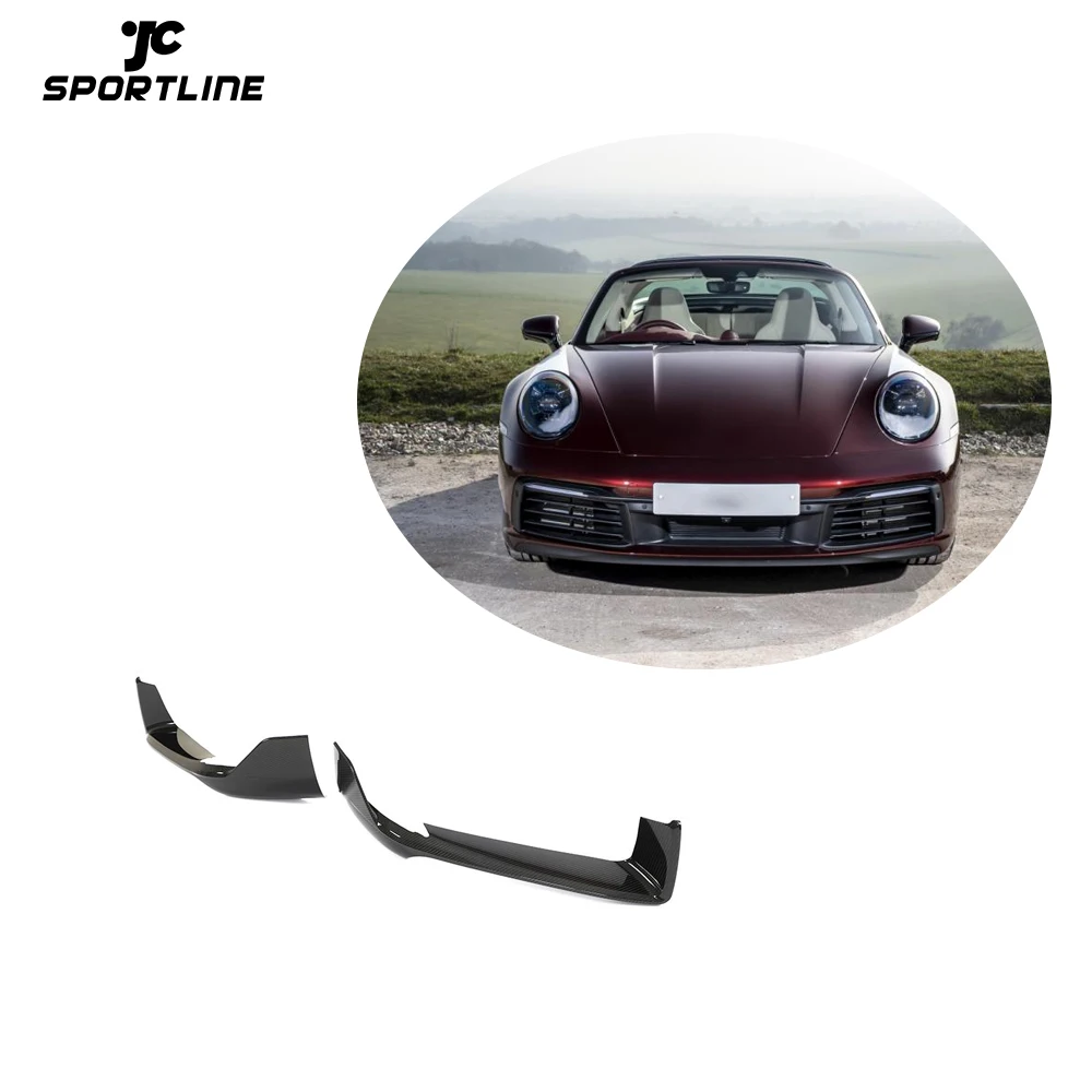 

Carbon Fiber Front Bumper Splitter for Porsche 911 992 Carrera 4 S 4S Targa 4S 2-Door 2019-2022