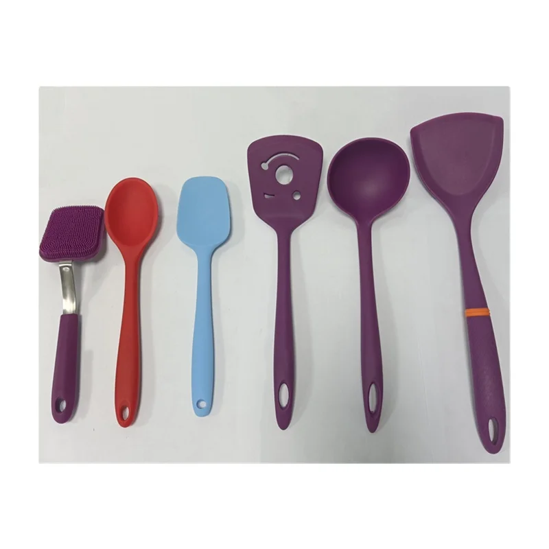 

China factory manufacture  high quality silicone scraper spatula, Customized color