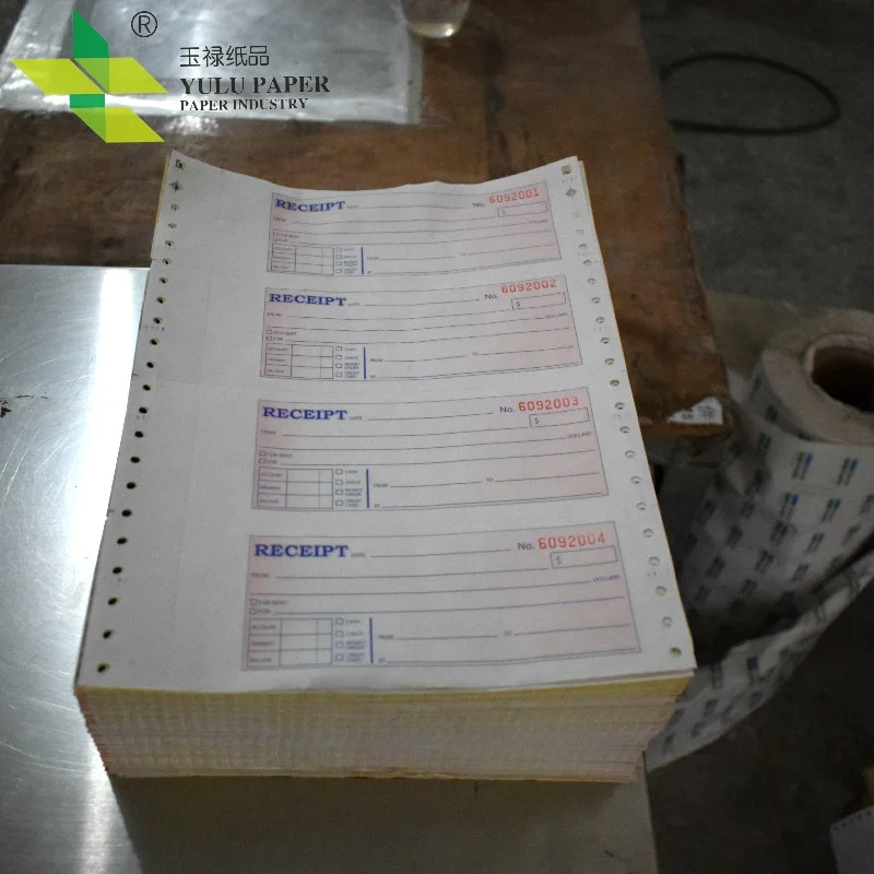 
Bulk buying custom 2ply/3ply invoice book printing 50-65g NCR paper receipt/bill book in duplicate/triplicate for Hotel 