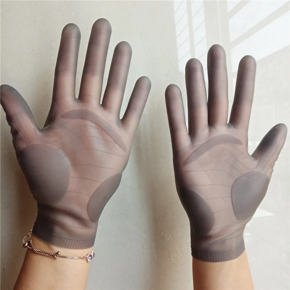 

6061 Non-Slip Easy Clean silicone glove New Best Selling Home Kitchen Multi-color Ultra-thin Silicone Gloves