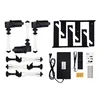 Photography 3-Roller Electric Motorized Background Support System with Wireless Remote Controller for Muslin, Paper Roll