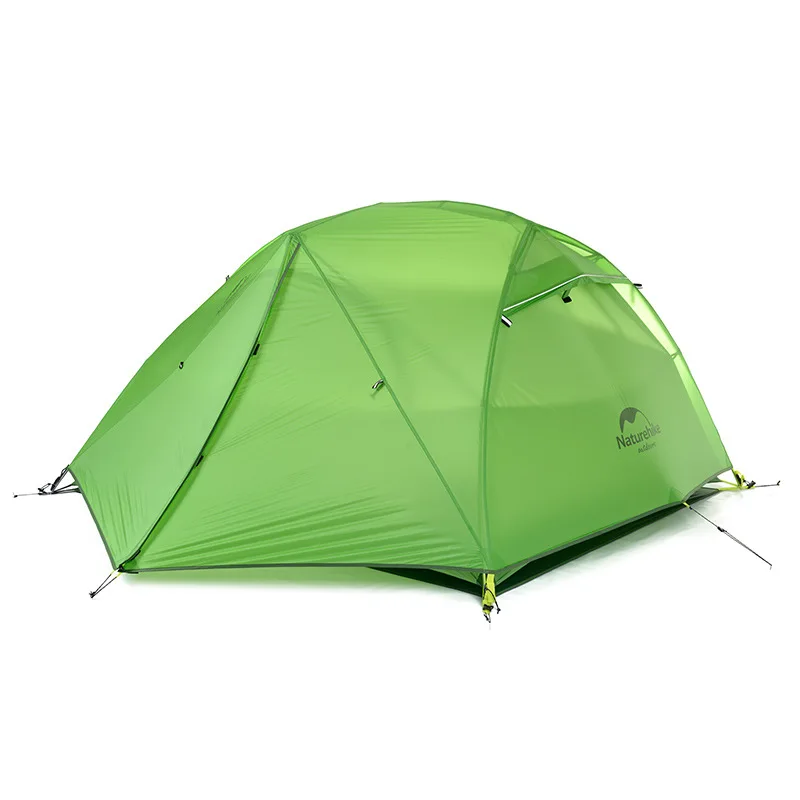 

Outdoor tent 2 people double deck outdoor mountaineering anti rainstorm camping aluminum pole camping tent