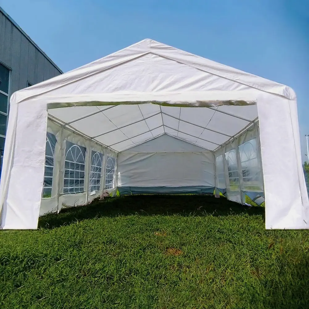 

cheap model 4x8m PE Marquee, Party Tents, warehouse tent, White or customized