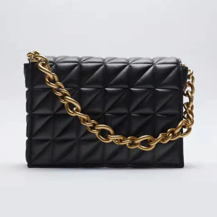 

Crocodile Classic Ins Tote Bag Pu Shoulder Bag Luxury Handbags Beg For Women 2022 Ladies Hand Bags Sling With Chain, 4 colors