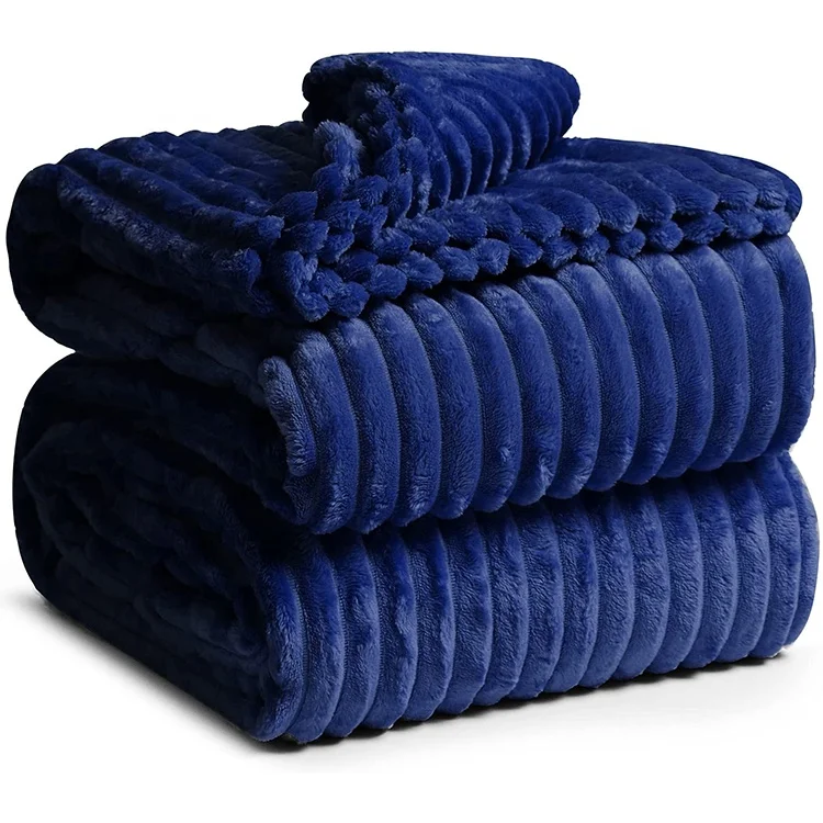 

Microfiber Throw Fleece Bed Blanket Wholesale Cheap Solid Color Flannel Blanket