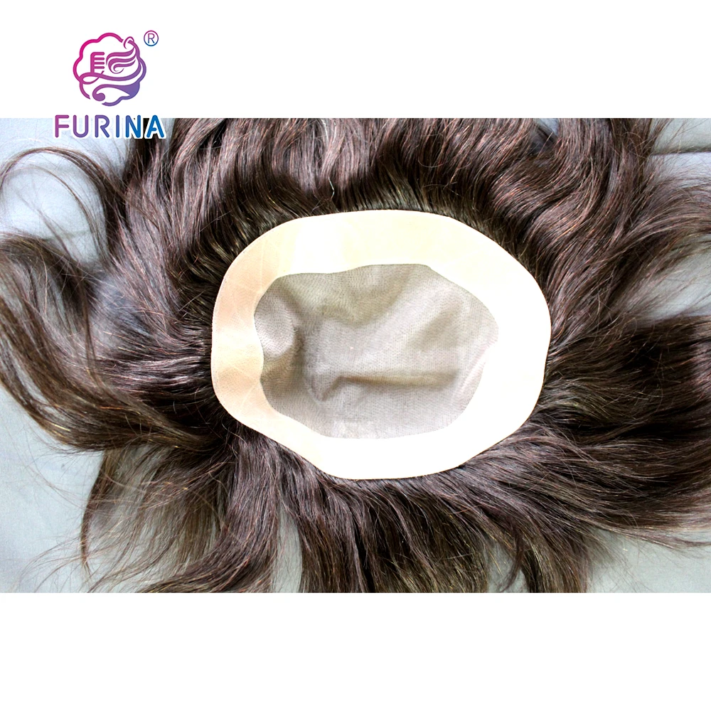 

6*8 Men hair pieces Indian remy human hair toupee for men no chemical top quality MONO skin toupee, Pic showed/pure color/ombre color