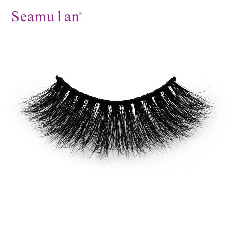 

wholesale private label natrual 100% real siberian 15mm mink strip eyelashes lash 3d wholesale eyelashes vendor 15mm with lashbo