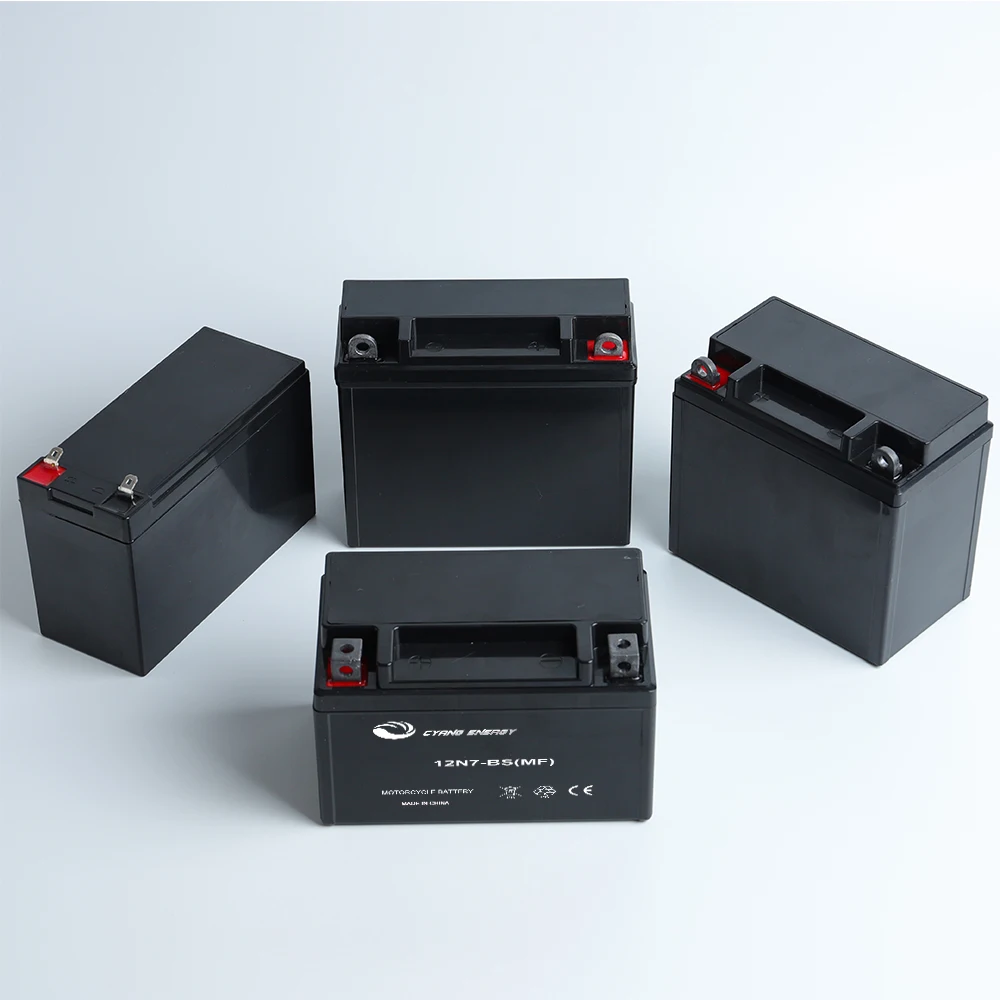 
China wholesale high quality 12V7AH/YTX7A-BS/12N7L/12N7B motorcycle dry cell gel battery 
