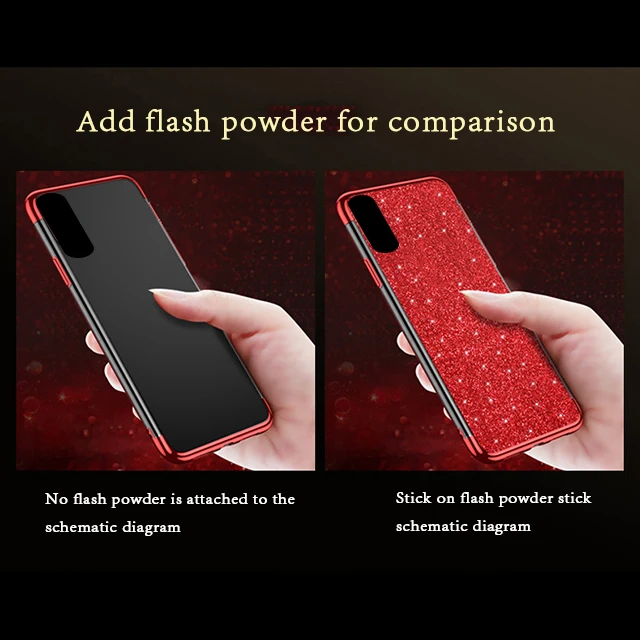 glitter phone case