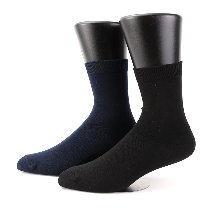 cheap wholesale cotton dress socks custom logo socks men
