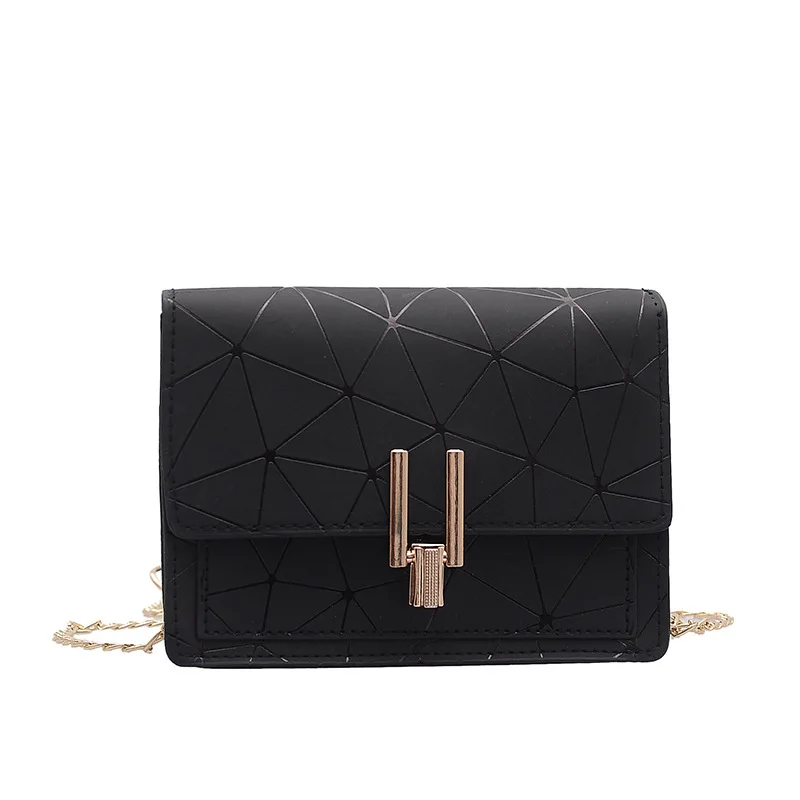 

Small Crossbody Bag for Women, Leather Shoulder Bag with Metal Chain, 5 colors for option