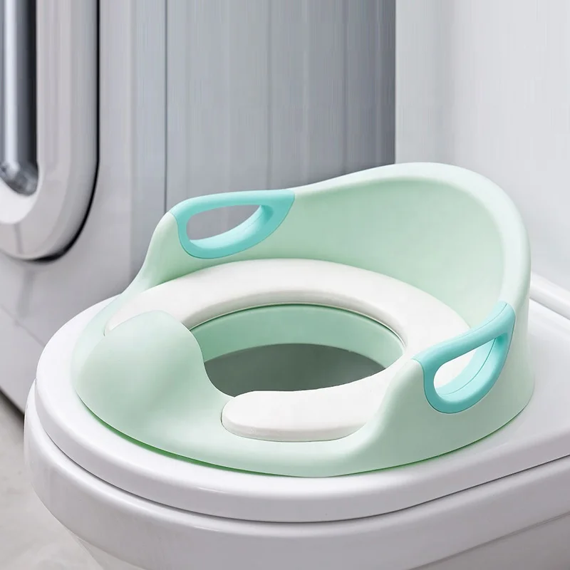 

separated cushion available and easy clean potty training seat