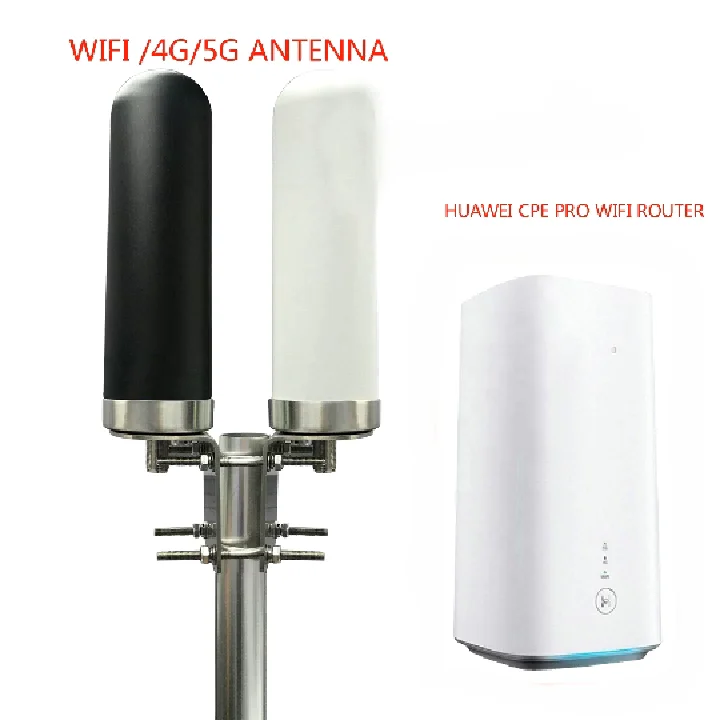 5g 4g Lte Wifi Antenna Wideband Abs High Gain 698-4800mhz 5g Antenna ...