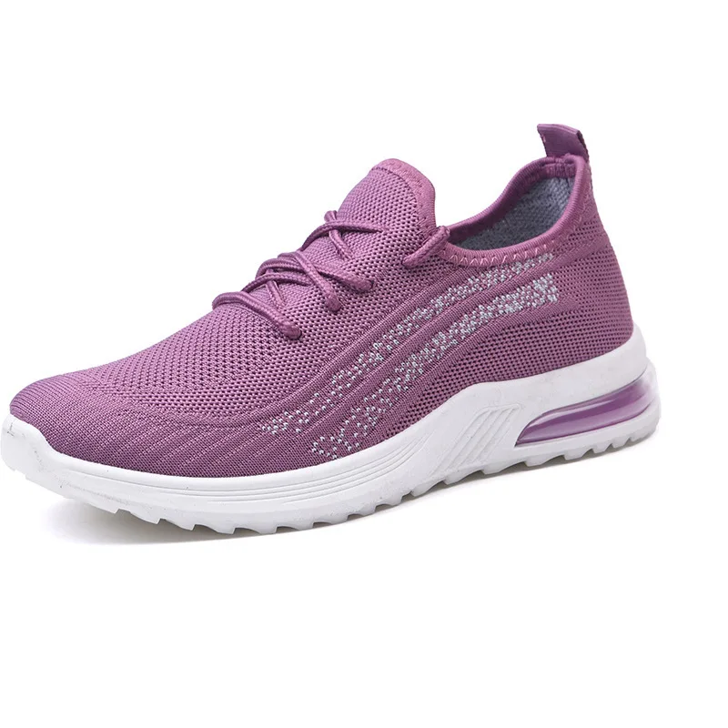 

Ladies Summer Breathable Air Cushion Sneakers Outdoor Mesh Sneakers, 3 colors