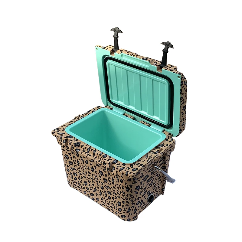 

Portable Mini 20L Leopard Pattern Printing Cooler Box for Outdoor Camping, Custom