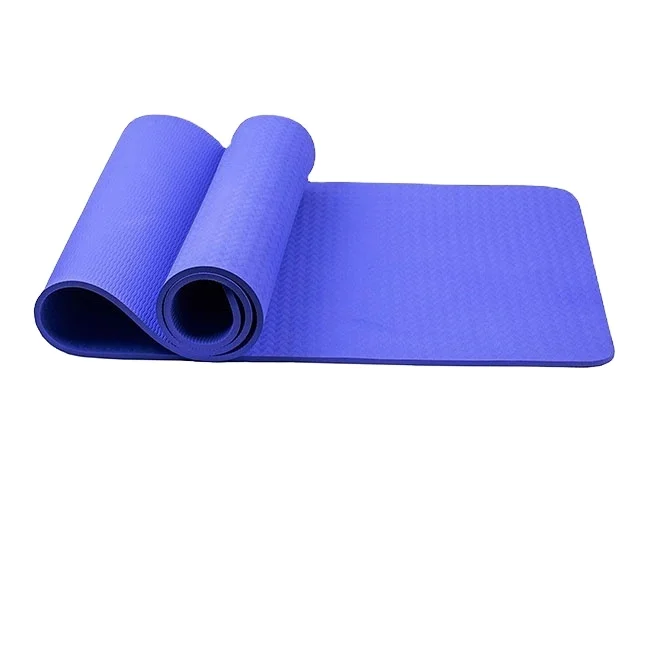 

Wholesale Low MOQ Indoor Exercise Use Soft Touch TPE Fitness Yoga Mat, Customized color