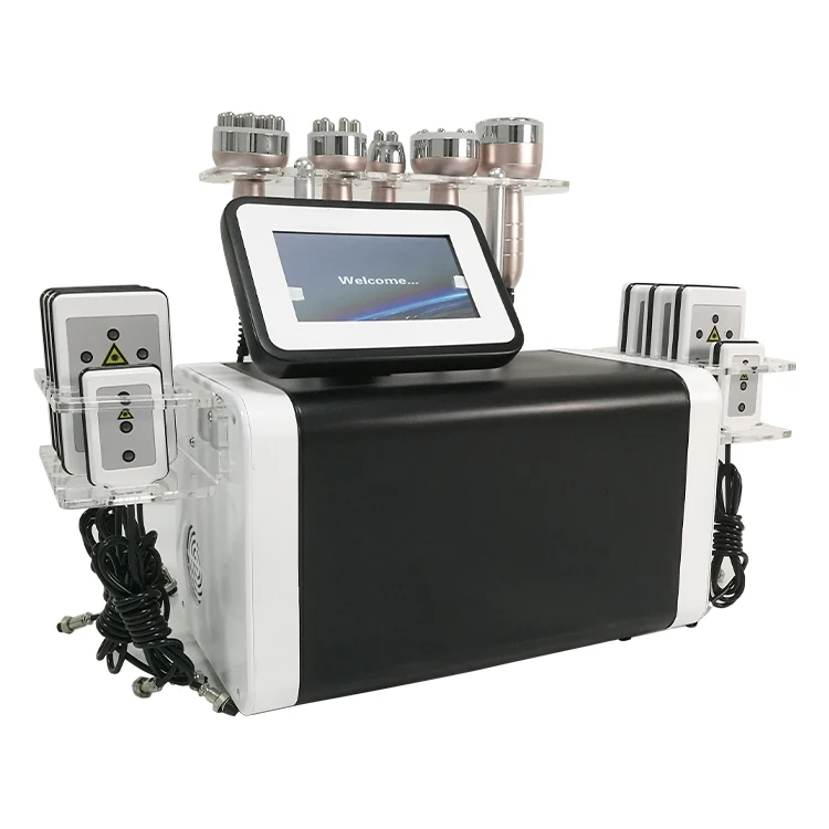 

New 2022 Idea Face Lift Equipment Fast Weight Loss Laser Pad Machine Rf Machine Face Portable Cavitation Rf Vacuum Machine