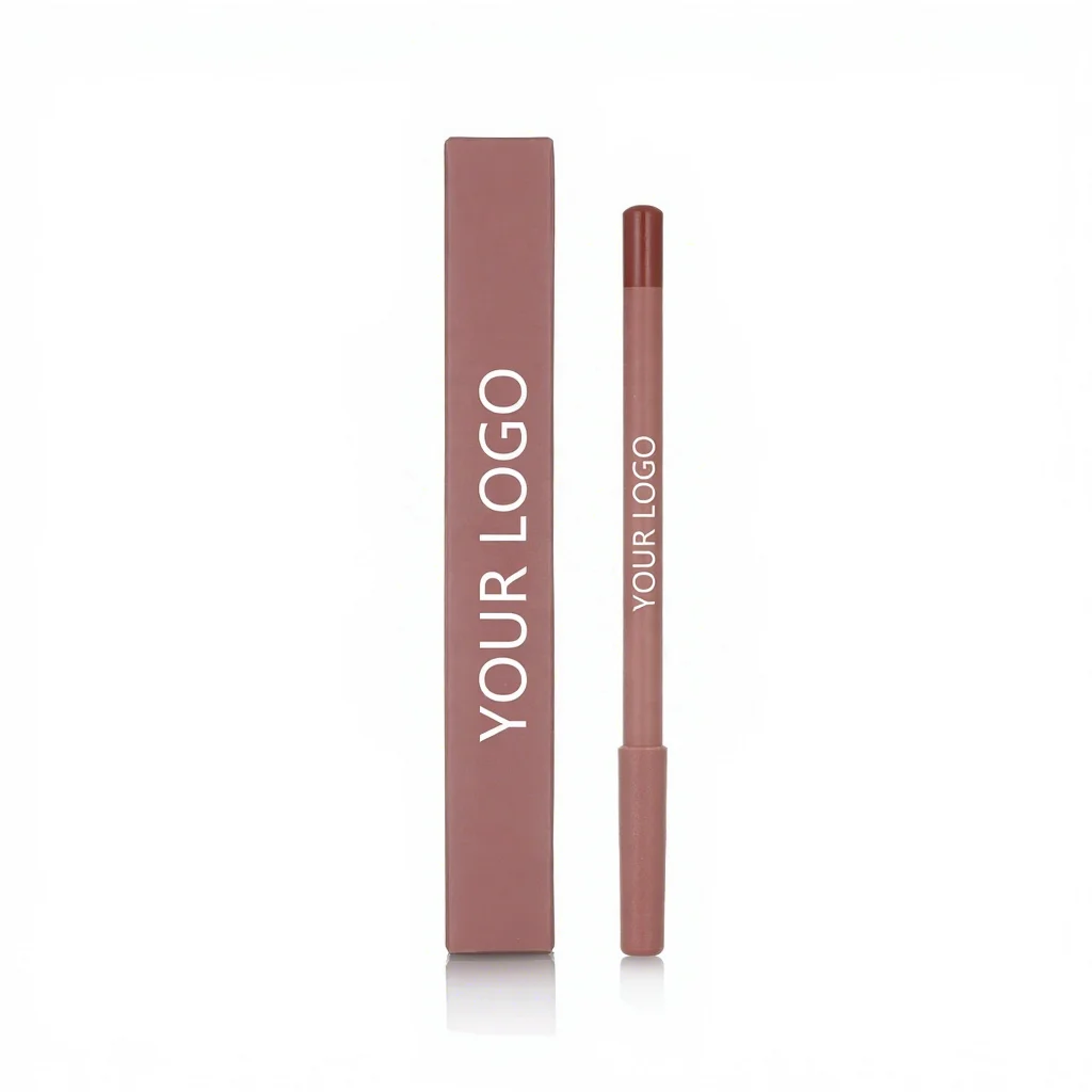New Packaging Nude Multi-color Creamy Lip Liner Pen Private Label Long-lasting