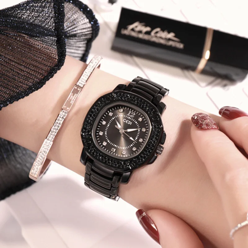 

Top Brand Quartz Watches For Women Luxury Simple Stainless Steel Bracelet Woman Watch Fashion Sports Clock Gift, Optional