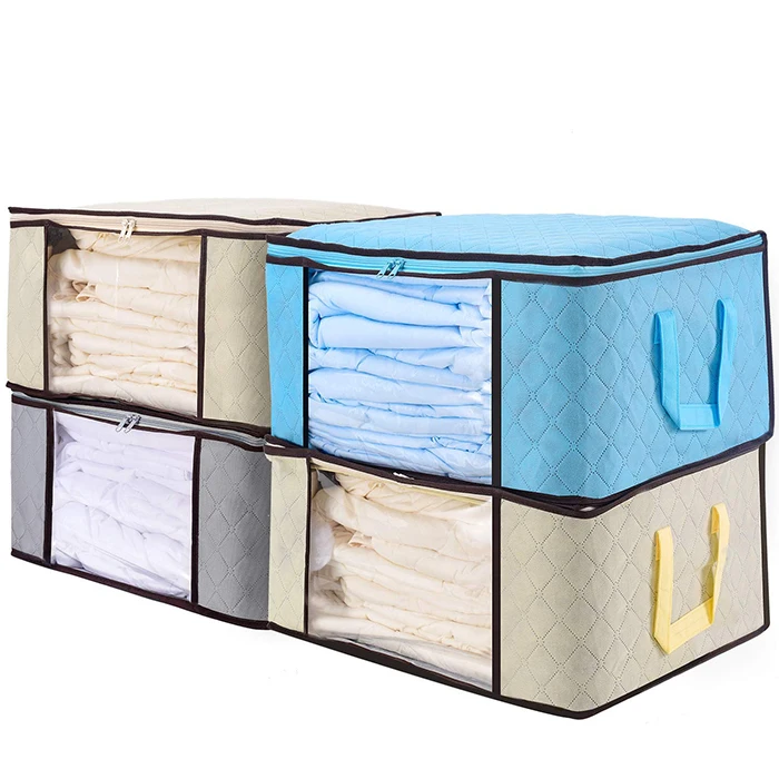 

Foldable Storage Bag Organizers, quilt storage bag, Customized