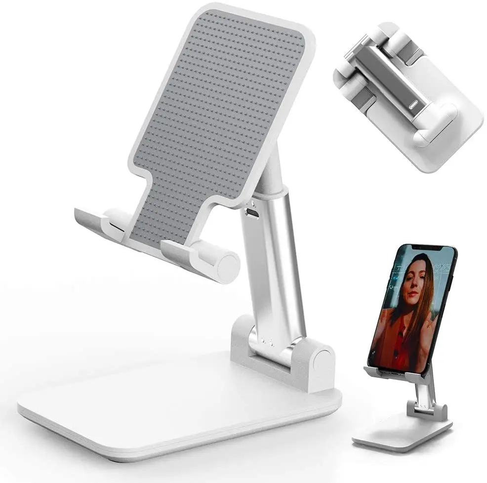 

2021Flexible Universal Mobile Phone Holder & For iPad holder Stand,Lazy Bed Desktop Tablet Holder, Black, white, pink, green