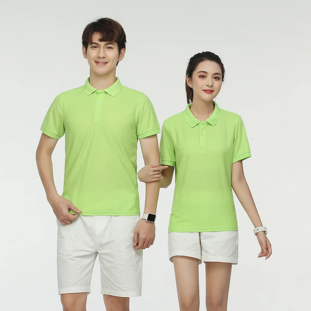 

Wholesale Short Sleeve Polyester / Cotton fashion polo shirts for men custom t shit