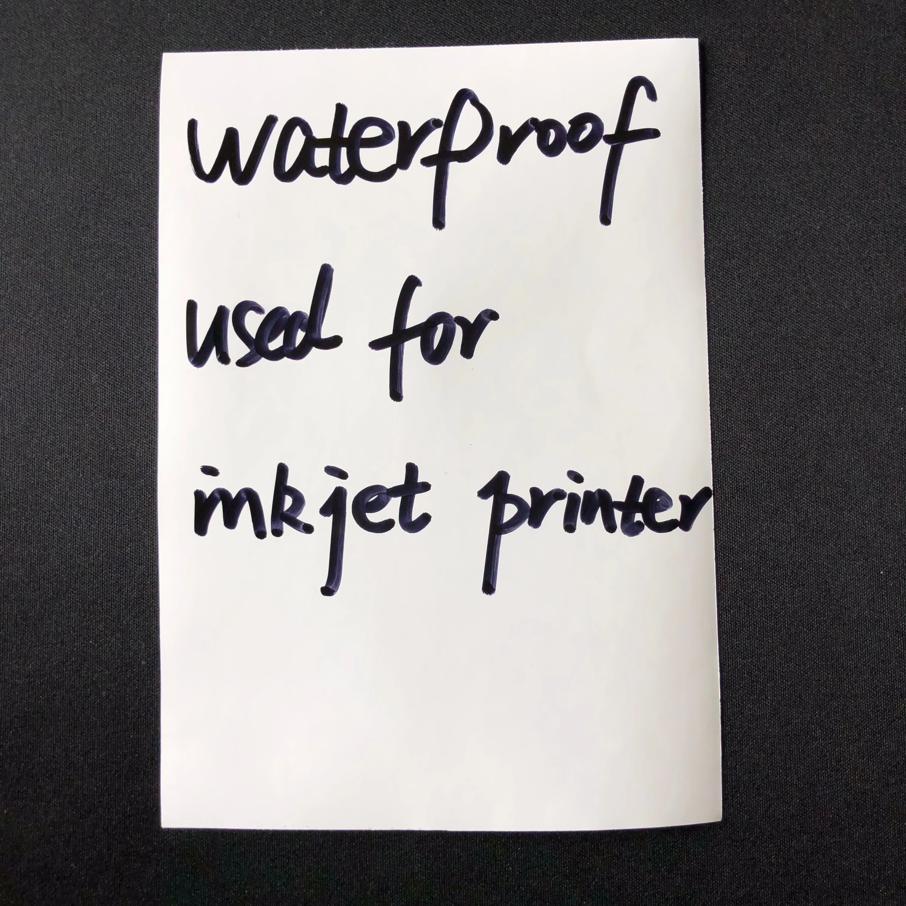 

Wholesale inkjet printing Custom Clear Self Adhesive PP synthetic Paper Sticker waterproof Label