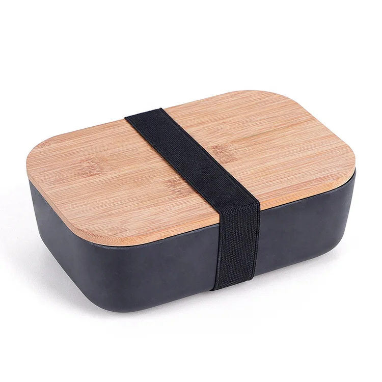 

Sandwich Bento Box Eco Friendly Bamboo Fiber Lunch Box, Blue;yellow;green;pink