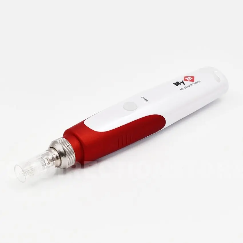 

CE Approved Best Supplier of Microneeding Needles Korea MyM Derma Pen Dermapen with 2 needle cartridges