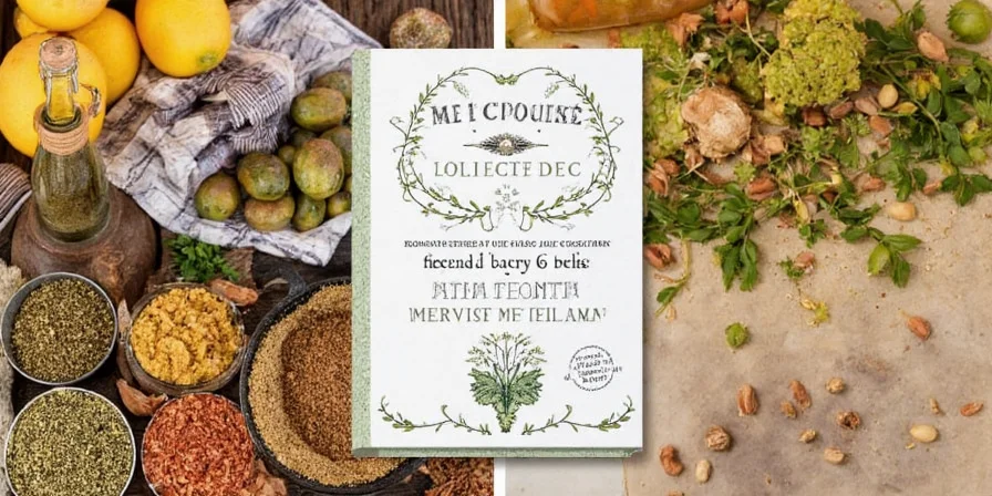 DIY Herbs de Provence in a glass jar
