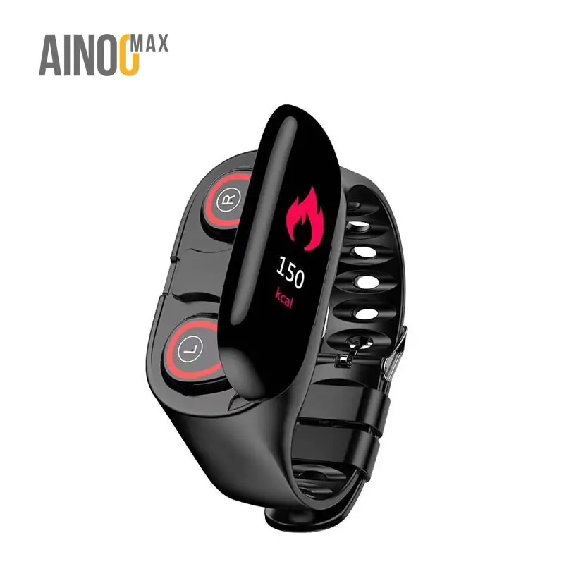 

AinooMax L274 earbuds android smart watch smartwatch m1 earphone reloj inteligente audifono with earphone, Depend on item