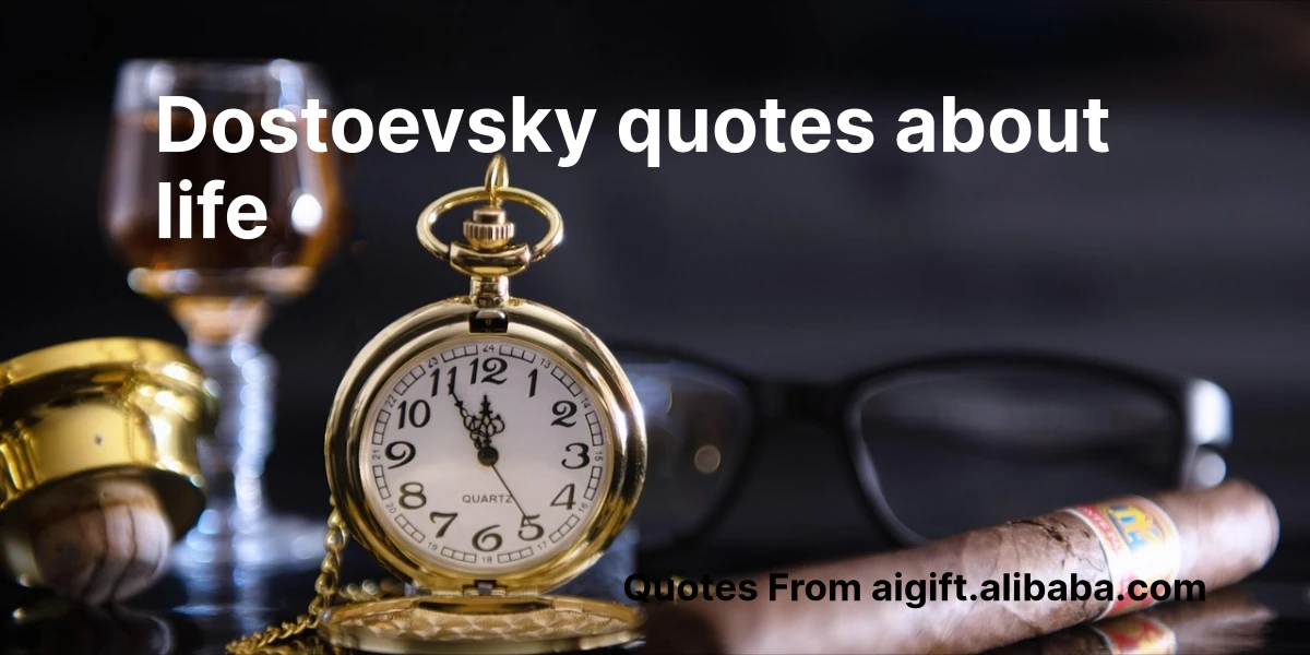 dostoevsky quotes about life