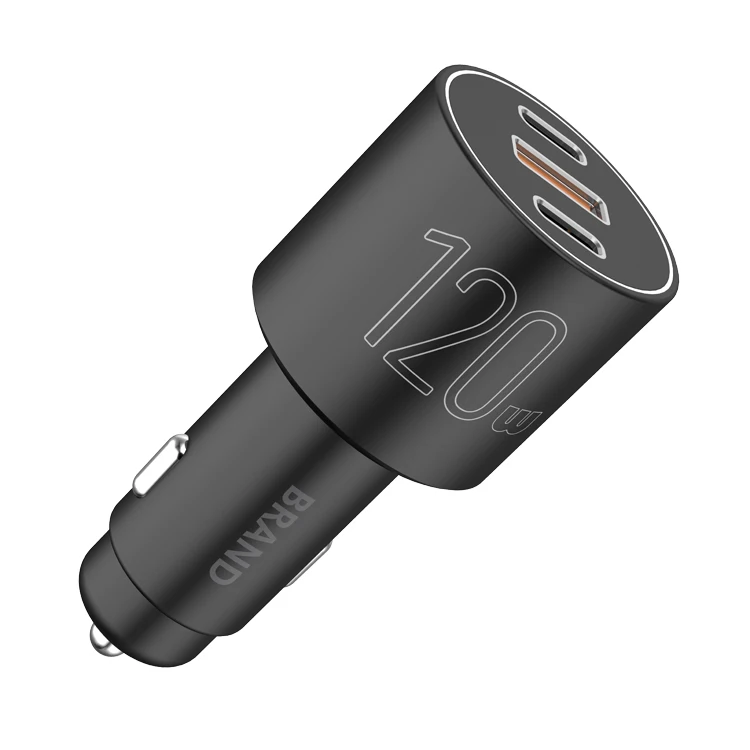 

120W Charging 100W Adapter Type-C Car Usb C Pd Charger 100