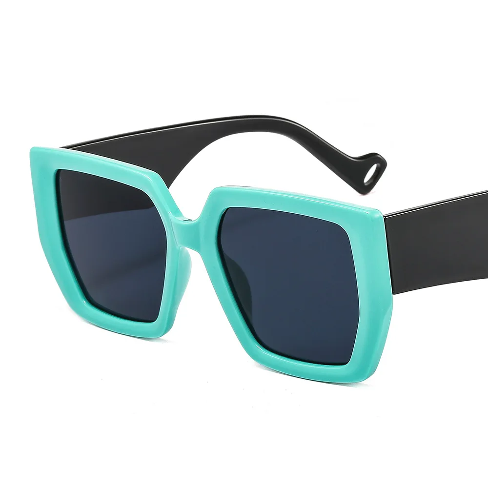 

Oversize Square Sunglasse Women Vintage Black Big Frame Sun Galsses Luxury Brand Black Shades UV400 Fashion gafas de sol mujer