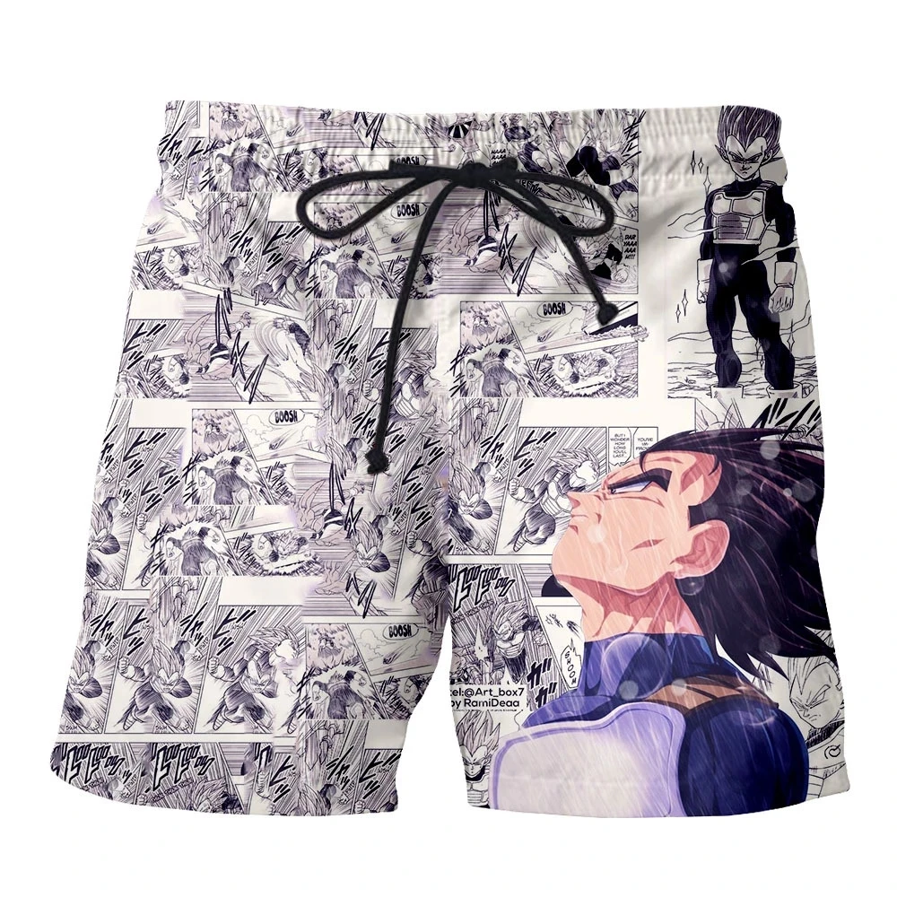 

3D Men's Shorts Summer Island Vacation Beach Shorts Men Baggy 3D Printed Casual Loose Comfortable Running Sport Shorts, Customized color