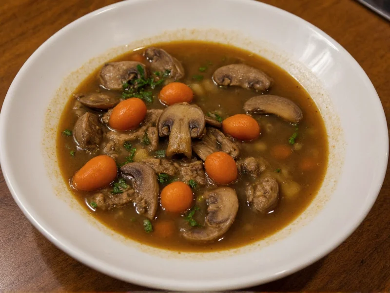 Perfect Beef Mushroom Soup Recipe: Rich & Hearty