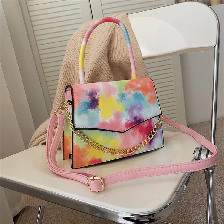 

New European And American Retro Portable Small Square Bag Ins Popular Fashion Chain Shoulder Diagonal Bag, Customized