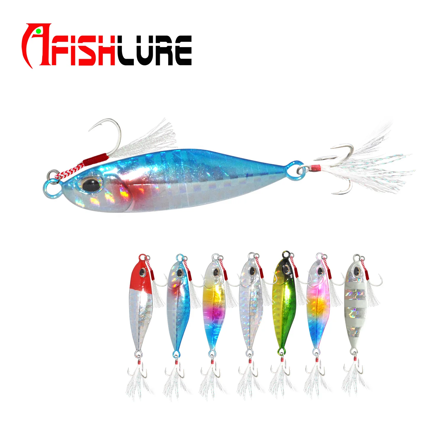 

Fishing Lure 5g 7g 9.5g 13.5g Artificial Bait Fishing Tackle Lead Jig Saltwater Jigging Lures Metal jig False Bait, 6 colors